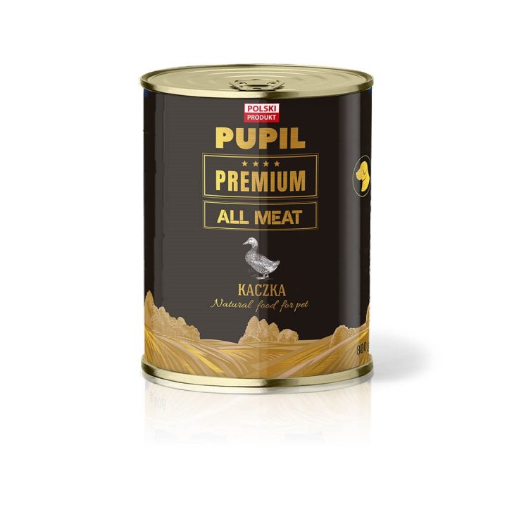 PUPIL Premium All Meat Gold Anatra - cibo umido per cani - 800g