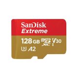SanDisk Extreme 128 GB MicroSDXC UHS-I Classe 10 + adattatore