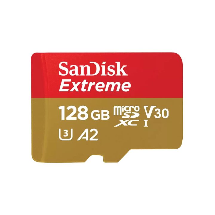 SanDisk Extreme 128 GB MicroSDXC UHS-I Classe 10 + adattatore
