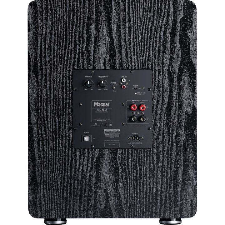 Magnat ALPHA RS12 Subwoofer attivo nero 120 W