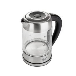 Adler AD 1247 NUOVO bollitore elettrico 1.7 L nocciola acciaio inossidabile trasparente 2200 W