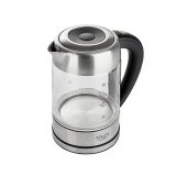 Adler AD 1247 NUOVO bollitore elettrico 1.7 L nocciola acciaio inossidabile trasparente 2200 W