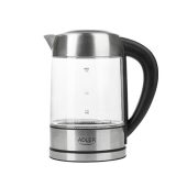 Adler AD 1247 NUOVO bollitore elettrico 1.7 L nocciola acciaio inossidabile trasparente 2200 W