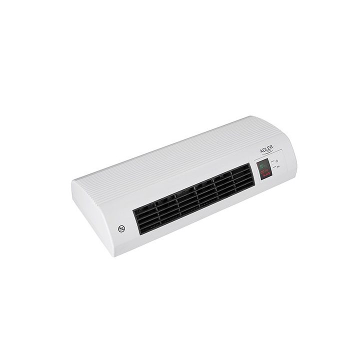 Adler AD 7714 riscaldatore d'ambiente elettrico interno nero bianco 2200 W ventilatore riscaldatore d'ambiente elettrico