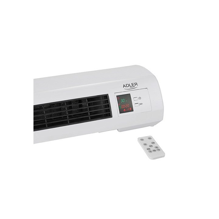 Adler AD 7714 riscaldatore d'ambiente elettrico interno nero bianco 2200 W ventilatore riscaldatore d'ambiente elettrico