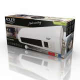 Adler AD 7714 riscaldatore d'ambiente elettrico interno nero bianco 2200 W ventilatore riscaldatore d'ambiente elettrico