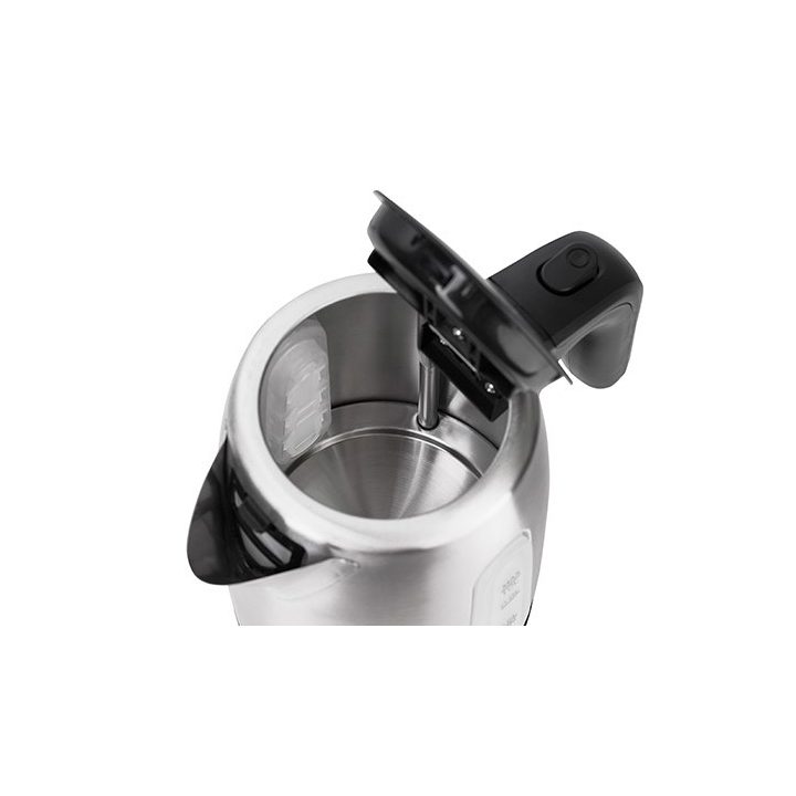 Adler AD 1273 bollitore elettrico 1 L 1200 W nero nocciola acciaio inossidabile