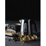 Adler AD 1273 bollitore elettrico 1 L 1200 W nero nocciola acciaio inossidabile