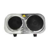 Camry CR 6511 fornello autoportante nero acciaio inox elettrico