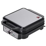 Adler AD 3083 piastra per waffle 4 waffle 1800 W nero argento