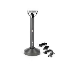 BaByliss Super-X Metal OT996E beard trimmer Battery 5 5 mm Wet & Dry Silver