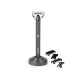 BaByliss Super-X Metal OT996E beard trimmer Battery 5 5 mm Wet & Dry Silver
