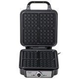Adler AD 3083 piastra per waffle 4 waffle 1800 W nero argento