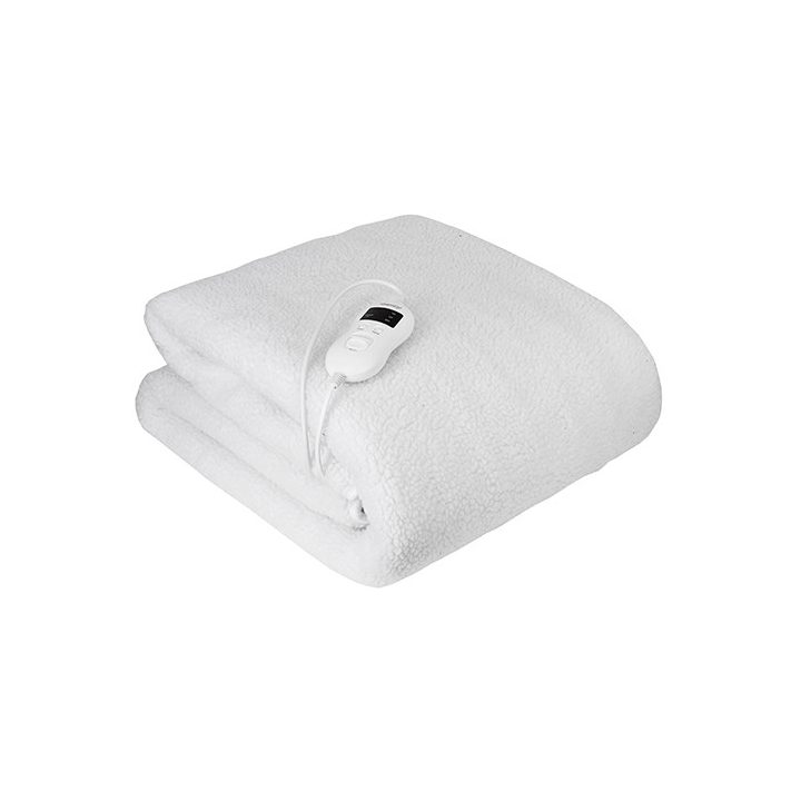 Camry CR 7422 coperta elettrica 85 W bianco poliestere lana sintetica