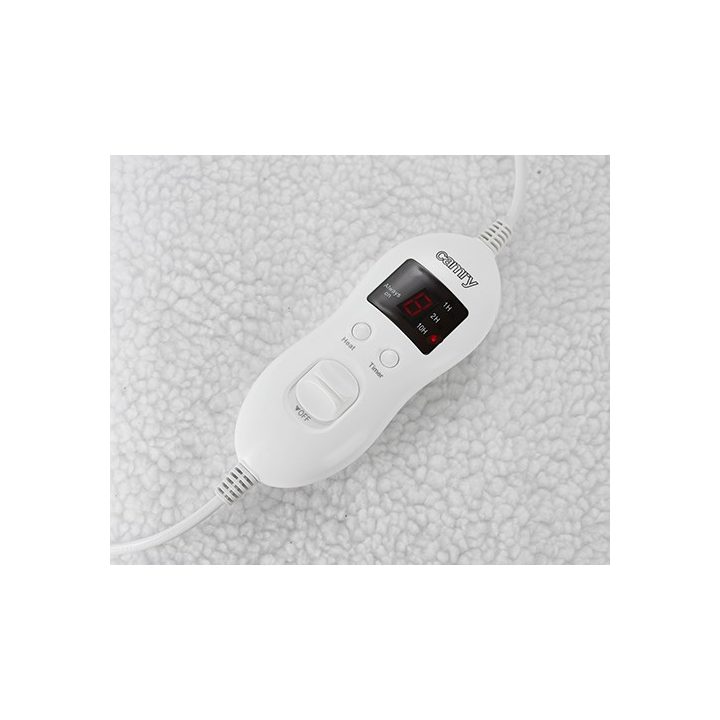 Camry CR 7422 coperta elettrica 85 W bianco poliestere lana sintetica
