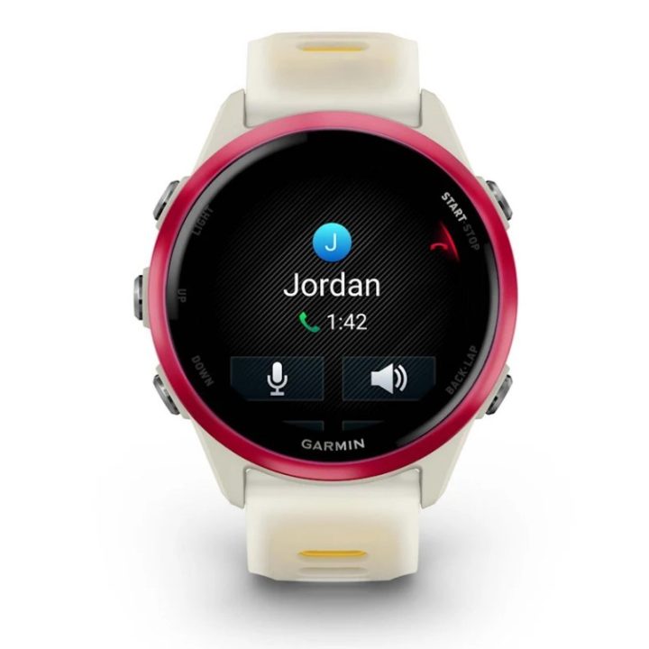 Garmin Forerunner 570 3.05 cm (1.2 ) AMOLED 42 mm Digitale 390 x 390 pixel touchscreen rosa bianco Wi-Fi GPS (satellite)
