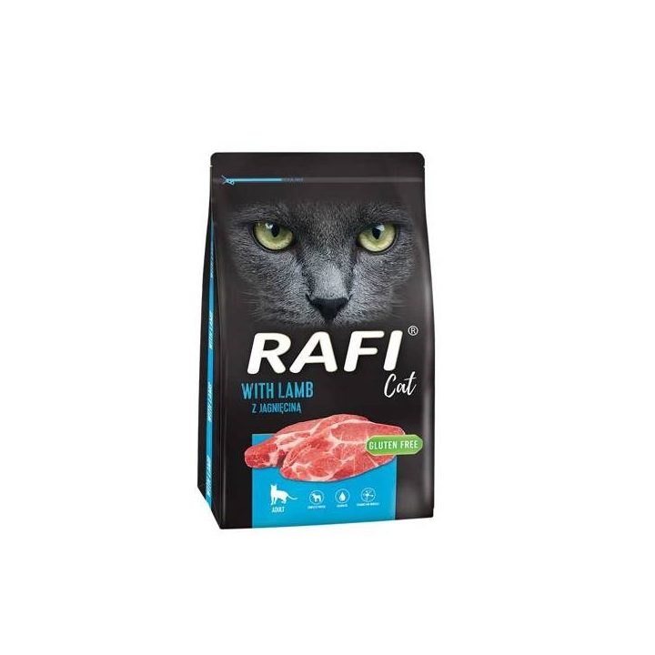 DOLINA NOTECI Rafi Cat con agnello - Cibo secco per gatti - 7 kg