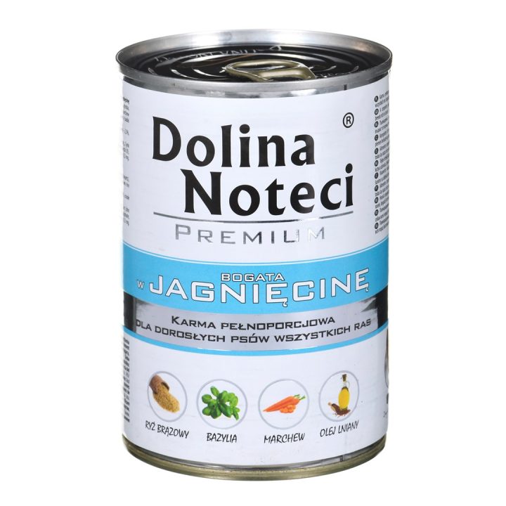 DOLINA NOTECI Premium Ricco di agnello - cibo umido per cani - 400 g