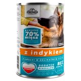 FRENDI Con pezzi di tacchino in salsa delicata - cibo umido per cani - 1250g