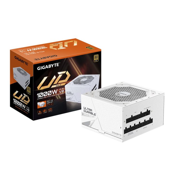 Gigabyte UD1000GM 1000W PG5 ICE alimentatore (GP-UD1000GM PG5 ICE)