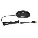 iBox Aurora A-1 mouse destrorso USB Type-A ottico 2400 DPI