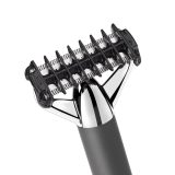 BaByliss Super-X Metal OT996E beard trimmer Battery 5 5 mm Wet & Dry Silver