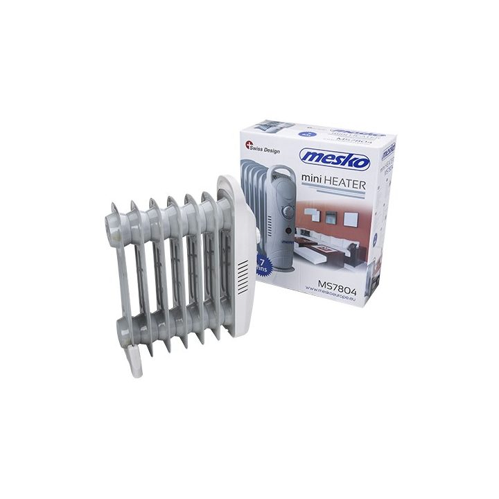 Mesko MS7804 radiatore elettrico a olio radiatore elettrico per interni bianco 700 W