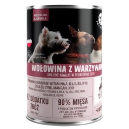 PET REPUBLIC Adult Medium & Small manzo con verdure - cibo umido per cani - 400g