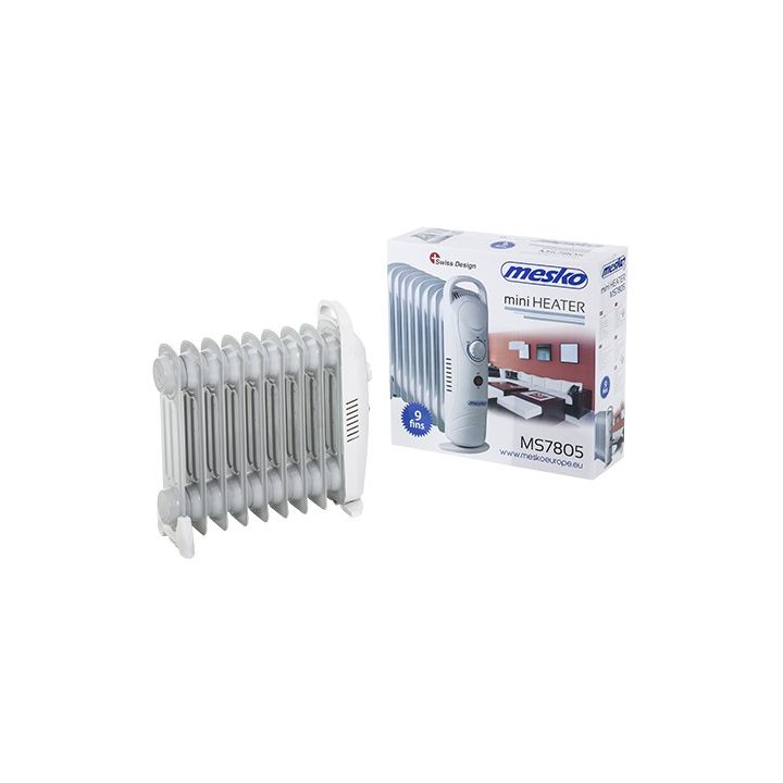 Mesko Home MS7805 Per interni bianco 1000 W radiatore elettrico a olio