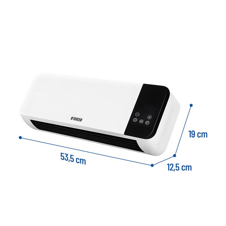 Cortina d'aria NOVEEN HC1200 LED + Telecomando
