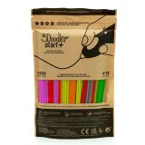 3Doodler Filament Start+ 250 neonrot neonorange neongruen neongelb neonpink\ \ Neon Plastica compostabile Verde fluorescente Ara