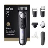 Braun BeardTrimmer 9 BT9520 trimmer per barba a batteria 52 2 cm bagnato e asciutto nero grigio