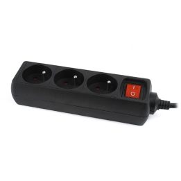 Gembird EG-PSU3F-01 Protezione da sovratensioni nero 3 AC prese 230 V 0.6 m