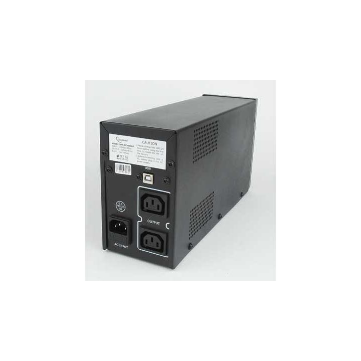 Gembird UPS-PC-850AP gruppo di continuità (UPS) Line-Interactive 0.85 kVA 520 W 4 AC prese