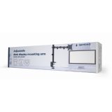 Gembird MA-D1-01 supporto monitor / staffa 81.3 cm (32 ) Scrivania Nero