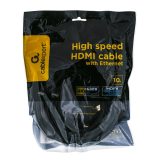 Cavo Gembird 10m HDMI M/M HDMI HDMI Type A (Standard) nero