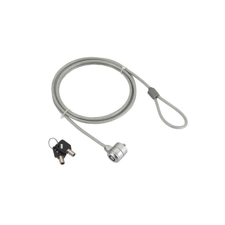 Gembird LK-K-01 Lucchetto per cavi per notebook (lucchetto a chiave) 1.8m