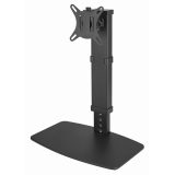 Gembird MS-D1ST-02 Supporto da scrivania regolabile in altezza con movimento completo per monitor 17 -32 nero