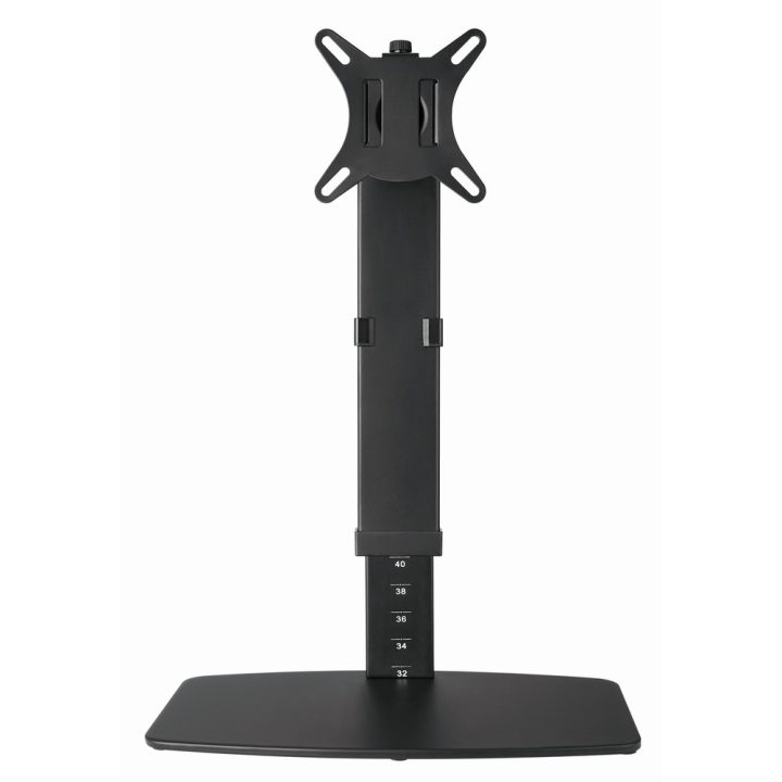 Gembird MS-D1ST-02 Supporto da scrivania regolabile in altezza con movimento completo per monitor 17 -32 nero