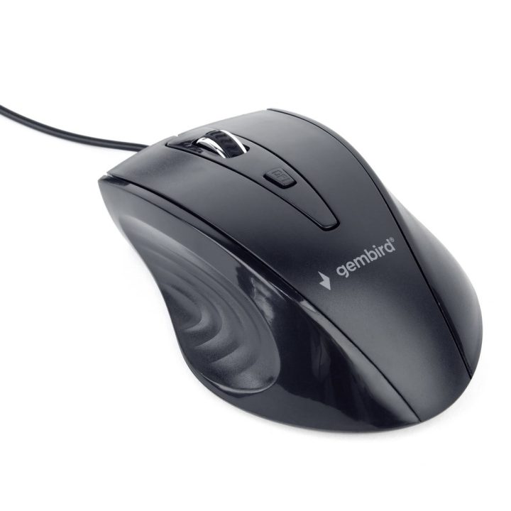 Gembird MUS-4B-02 Mouse destrorso USB ottico 1200 DPI