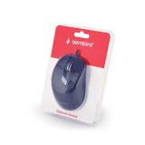 Gembird MUS-4B-02 Mouse destrorso USB ottico 1200 DPI