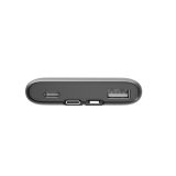Gembird PB10-PD20-LCD-01 Power bank a ricarica rapida con cavi integrati 20W 10000 mAh nero
