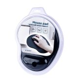 Gembird MP-ERGO-01 Tappetino per mouse nero