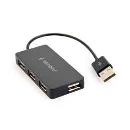 Gembird UHB-U2P4-04 Hub interfaccia USB 2.0 480 Mbit/s nero