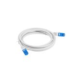 LANBERG PATCHCORD S/FTP CAT.6A 3M GRIGIO LSZH