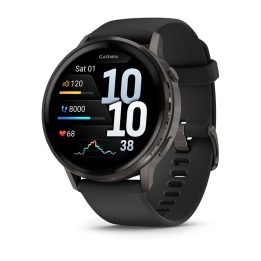 Garmin Venu 4 3.56 cm (1.4 ) AMOLED 45 mm Digitale 454 x 454 pixel Touchscreen nero Wi-Fi GPS (satellite)