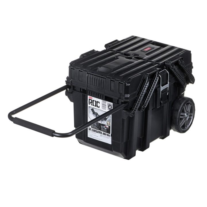 Cassetta degli attrezzi KETER CANTILEVER Job Box (17203037/238270) con ruote nera