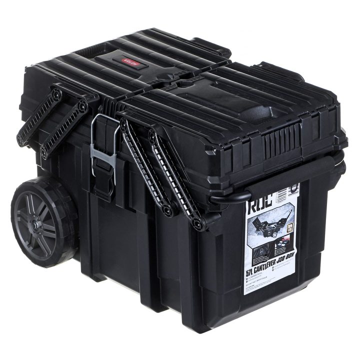 Cassetta degli attrezzi KETER CANTILEVER Job Box (17203037/238270) con ruote nera