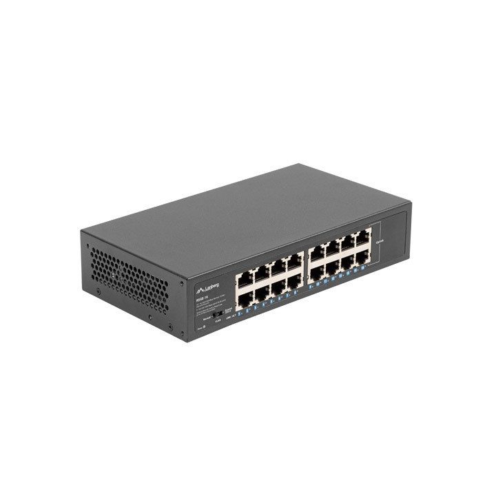Lanberg Switch RSGE-16 Rack 10 /19 (16-porte 1Gb)