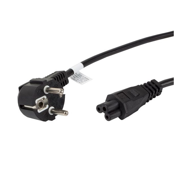Lanberg cavo di alimentazione per laptop cee 7/7- c5 ca-c5ca-11cc-0018-bk